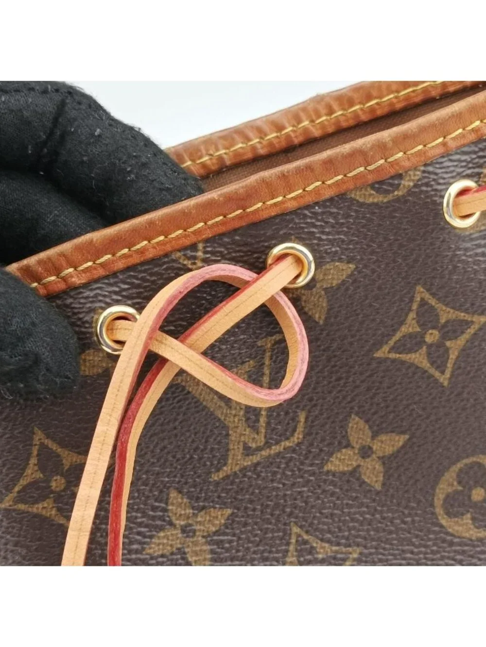 Louis Vuitton Nano Noe Monogram Brown Canvas